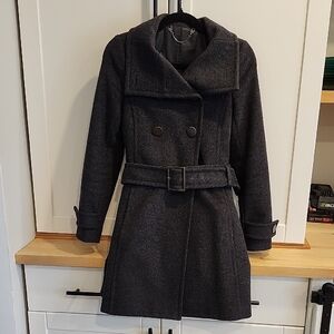 BABATON - Like NEW Women's Double-Breasted Gray Coat